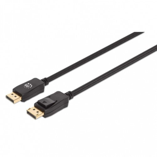 CABLE DISPLAYPORT,MANHATTAN,353625, V1.4 M-M 3.0M NEGRO 8K60HZ CABLE DISPLAYPORT,MANHATTAN,353625, V1.4 M-M 3.0M NEGRO 8K60HZ